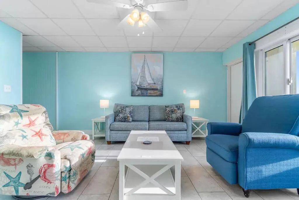 Slice O' Paradise - Gulf Front! Walk To Pier Park Panama City Beach Apartment