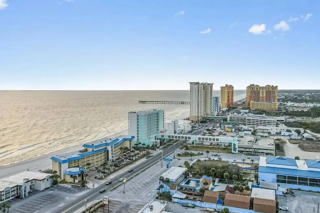 Apartment Slice O' Paradise - Gulf Front! Walk To Pier Park Panama City Beach